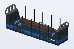 Mid-build preview of Open Freight Wagon
