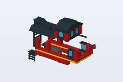 Mid-build preview of Caboose