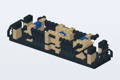 Mid-build preview of Hopper Wagon