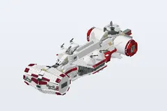 Mid-build preview of Rebel Blockade Runner - UCS