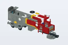 Mid-build preview of Santa Fe Super Chief, NOT the Limited Edition