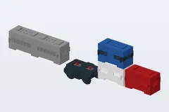 Mid-build preview of TTX Intermodal Double-Stack Car