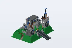 Mid-build preview of Royal King's Castle