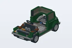 Mid-build preview of Mini Cooper