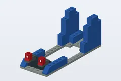 Mid-build preview of Locomotive with Motor