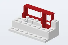 Mid-build preview of Small House Set