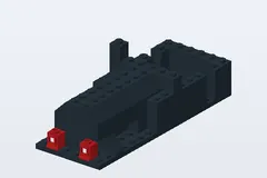 Mid-build preview of Steam Locomotive (Push)