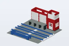 Mid-build preview of Cargo Station