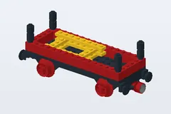 Mid-build preview of Flat Wagon