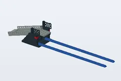 Mid-build preview of Loading Ramp and Car Transport Wagon