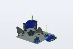Mid-build preview of Space Station Zenon