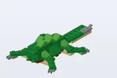 Mid-build preview of Alligator