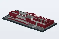 Mid-build preview of Robie House