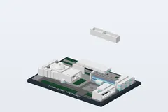 Mid-build preview of United Nations Headquarters
