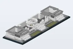 Mid-build preview of United States Capitol Building
