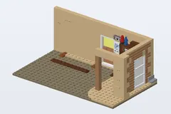 Mid-build preview of The Big Bang Theory