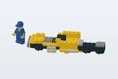 Mid-build preview of LEGO Truck