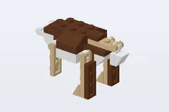 Mid-build preview of Reindeer