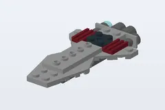 Mid-build preview of Republic Attack Cruiser - Mini