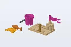 Mid-build preview of Andrea on the Beach