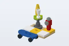 Mid-build preview of Skate Boarder