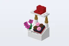 Mid-build preview of Stephanie and Mailbox