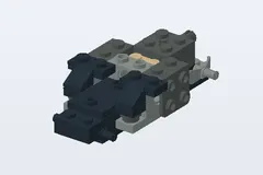 Mid-build preview of The Batman Tumbler