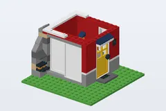 Mid-build preview of Small Cottage