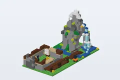 Mid-build preview of Mountain Hut