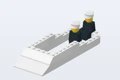 Mid-build preview of Police Boat