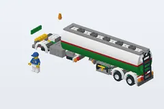 Mid-build preview of Tank Truck