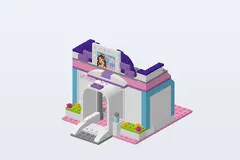 Mid-build preview of Butterfly Beauty Shop