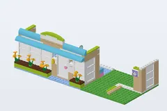 Mid-build preview of Heartlake Vet