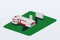 Mid-build preview of House with Mini Wheel Car