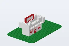 Mid-build preview of Swiss Chalet