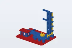 Mid-build preview of Rocket Base