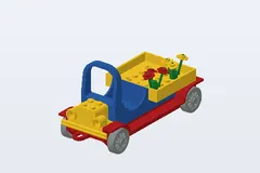 Mid-build preview of Flower Car