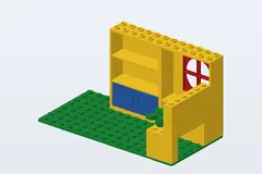 Mid-build preview of Bedroom