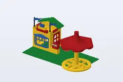 Mid-build preview of Merry-Go-Round