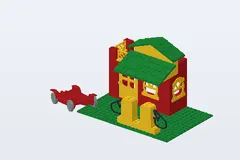 Mid-build preview of Service Station