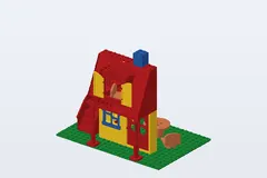 Mid-build preview of Bonnie Bunny's New House