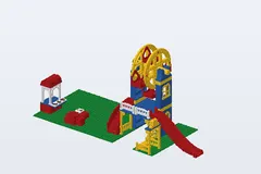 Mid-build preview of Amusement Park