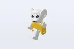 Mid-build preview of Marjorie Mouse