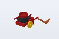 Mid-build preview of Hugo Hog the Tinker