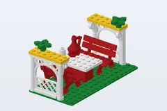 Mid-build preview of Hanna's Garden
