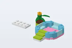 Mid-build preview of Emma's Splash Pool