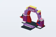 Mid-build preview of Andrea’s Stage