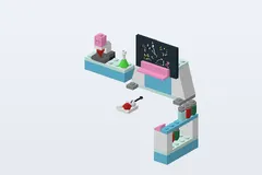 Mid-build preview of Olivia's Invention Workshop