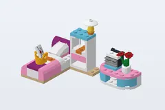 Mid-build preview of Mia's Bedroom