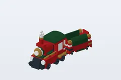 Mid-build preview of Christmas Train
